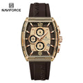 NAVIFORCE Men's Waterproof Date Watch – Silicone Strap