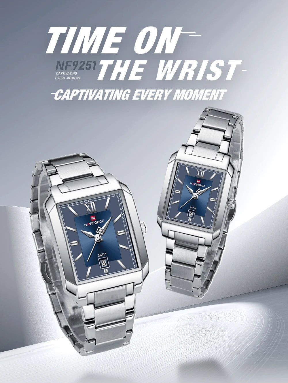 NAVIFORCE Men's Anniversary Stainless Steel Watch