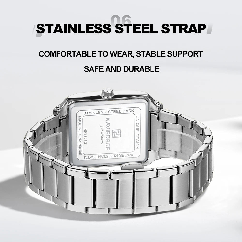 NAVIFORCE Men's Anniversary Stainless Steel Watch