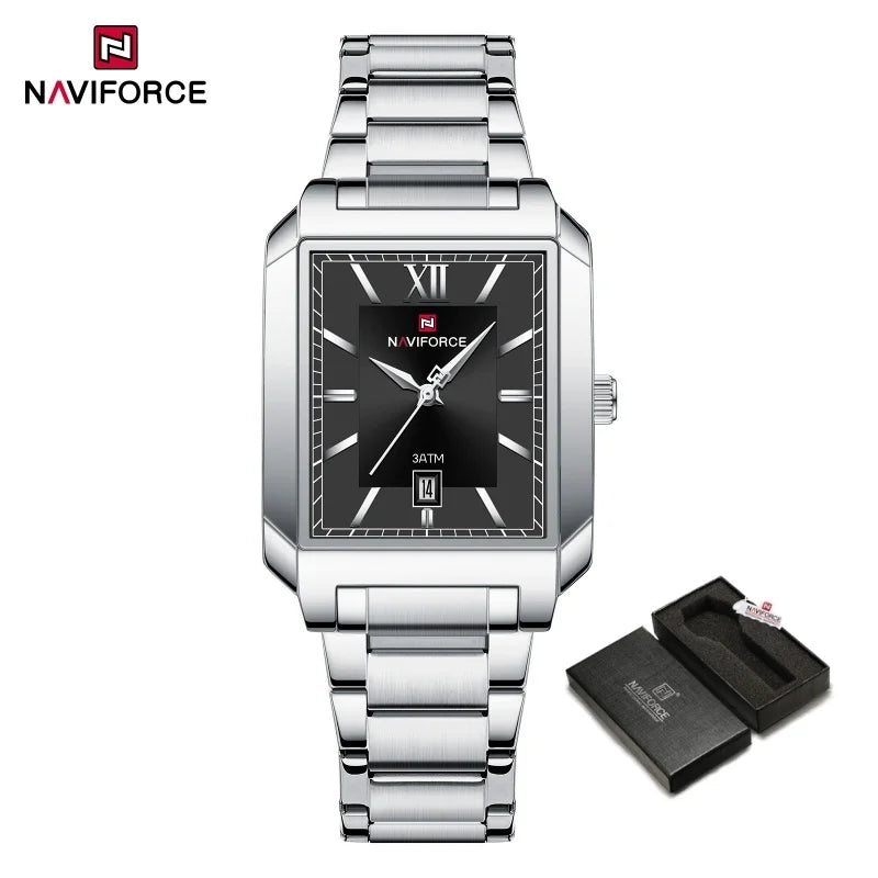 NAVIFORCE Men's Anniversary Stainless Steel Watch