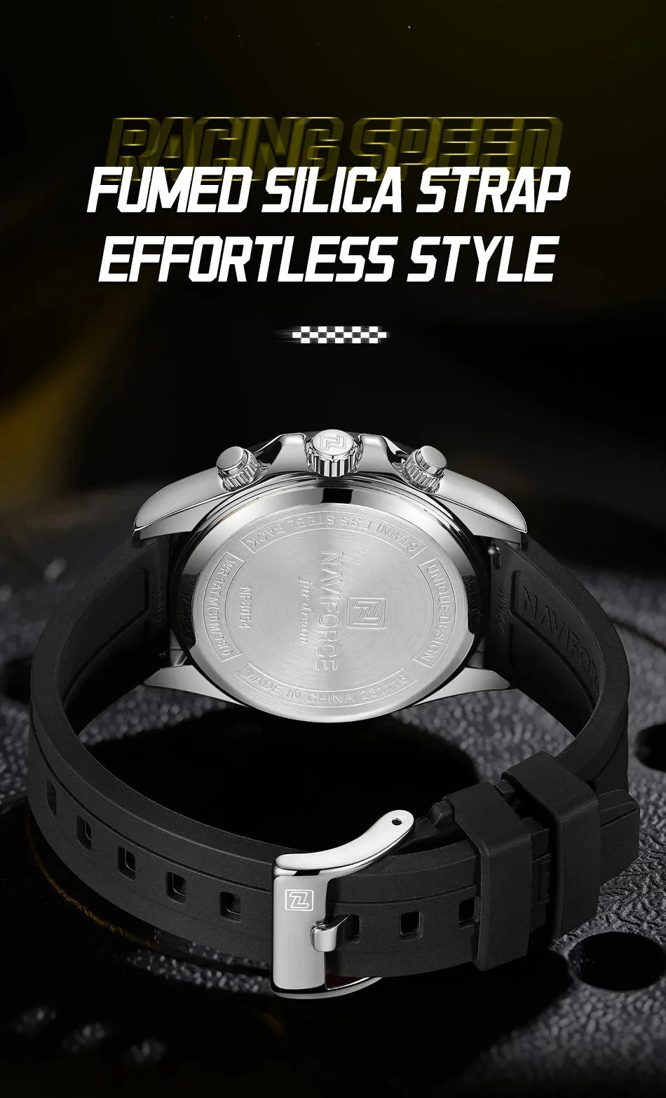 NAVIFORCE Men's Sport Chronograph Watch