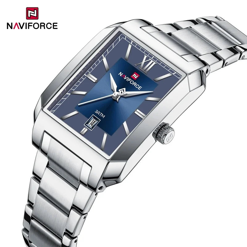 NAVIFORCE Men's Anniversary Stainless Steel Watch