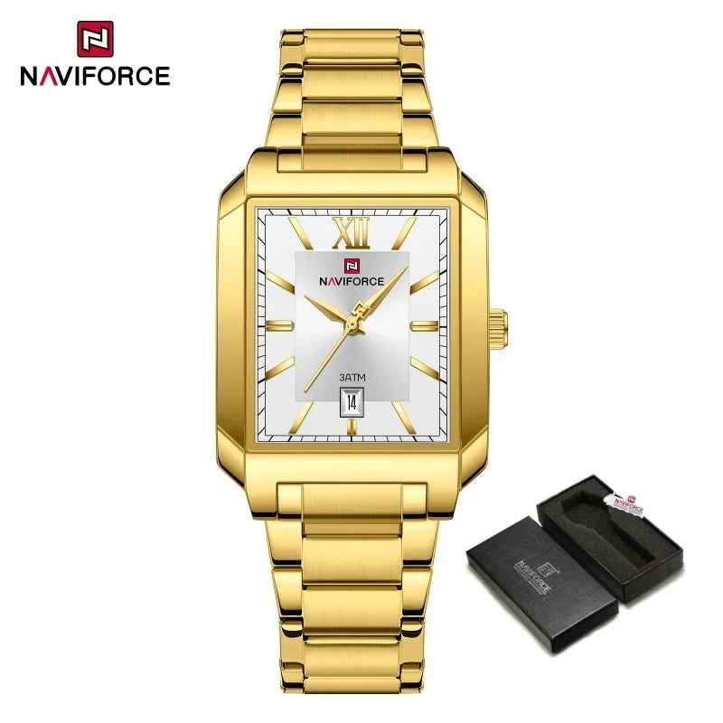 NAVIFORCE Men's Anniversary Stainless Steel Watch