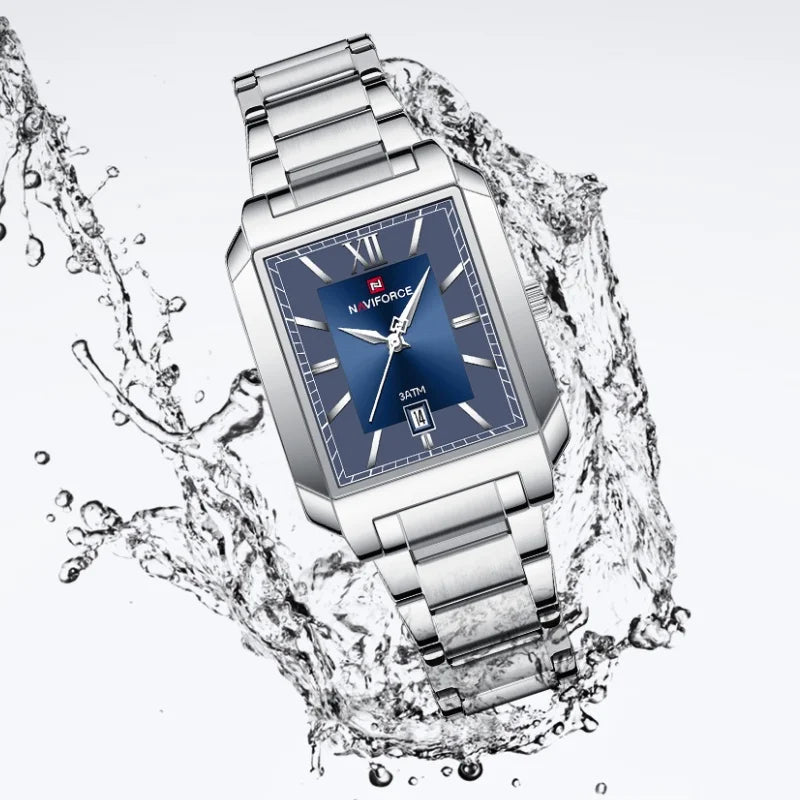 NAVIFORCE Men's Anniversary Stainless Steel Watch