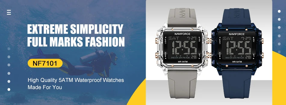NAVIFORCE Men's Anniversary Stainless Steel Watch