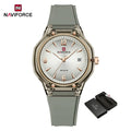 NAVIFORCE Women's 5ATM Night Glow Silicone Watch