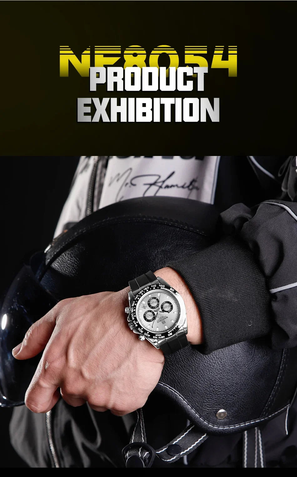 NAVIFORCE Men's Sport Chronograph Watch