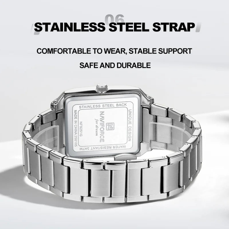 NAVIFORCE Men's Anniversary Stainless Steel Watch